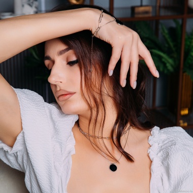 Колье Fiore Luna, Onyx